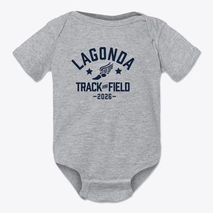 Lagonda Elementary School Track and Field Baby Onesie