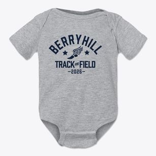 Berryhill High School Track and Field Baby Onesie