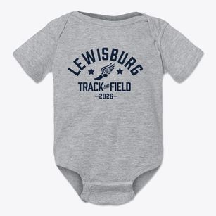 Lewisburg Middle School Track and Field Baby Onesie