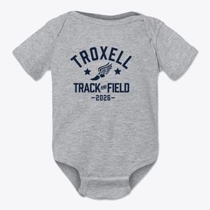 Troxell Junior High School Track and Field Baby Onesie