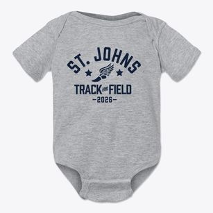 Saint Johns Lutheran School Track and Field Baby Onesie
