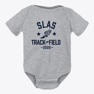 The School Of Liberal Arts And Science Track and Field Baby Onesie