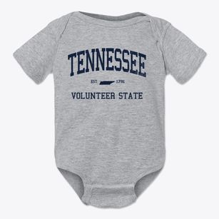  Tennessee Slogan Baby Onesie
