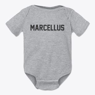 Marcellus New York Classic Block Baby Onesie