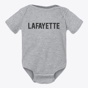 Lafayette New York Classic Block Baby Onesie
