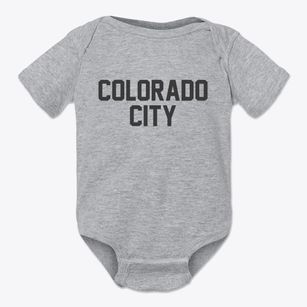Colorado City Arizona Classic Block Baby Onesie