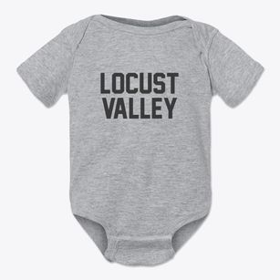 Locust Valley New York Classic Block Baby Onesie