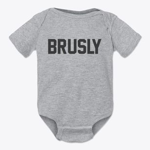 Brusly Louisiana Classic Block Baby Onesie