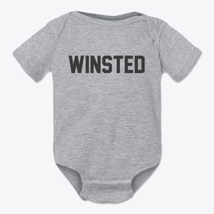 Winsted Minnesota Classic Block Baby Onesie