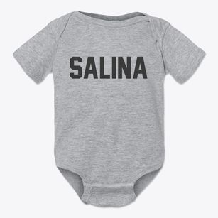 Salina New York Classic Block Baby Onesie