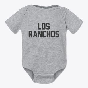 Los Ranchos California Classic Block Baby Onesie