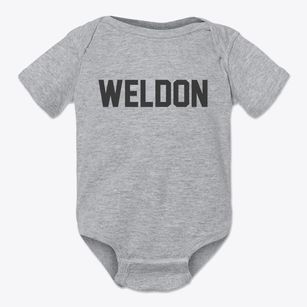 Weldon North Carolina Classic Block Baby Onesie