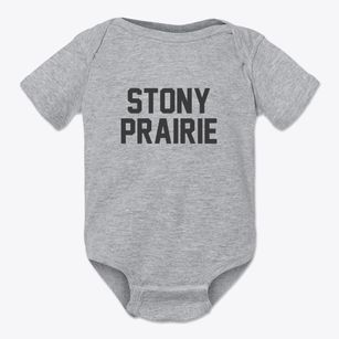 Stony Prairie Ohio Classic Block Baby Onesie