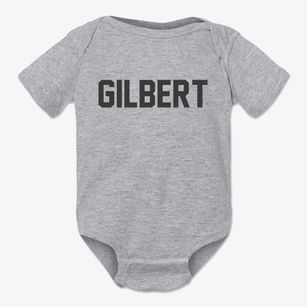 Gilbert Iowa Classic Block Baby Onesie