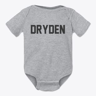 Dryden Michigan Classic Block Baby Onesie