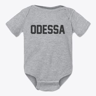 Odessa Washington Classic Block Baby Onesie