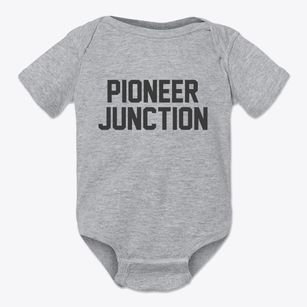 Pioneer Junction Montana Classic Block Baby Onesie