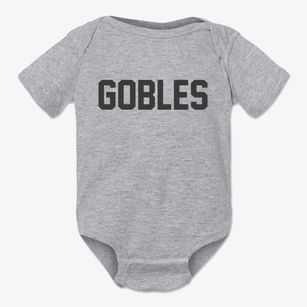 Gobles Michigan Classic Block Baby Onesie