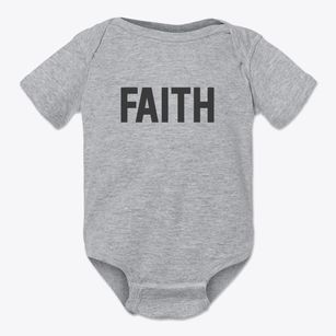 Faith North Carolina Classic Block Baby Onesie