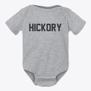 Hickory Pennsylvania Classic Block Baby Onesie