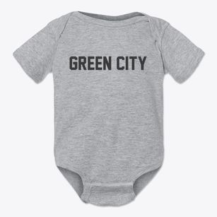 Green City Missouri Classic Block Baby Onesie