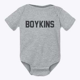 Boykins Virginia Classic Block Baby Onesie