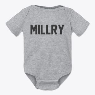 Millry Alabama Classic Block Baby Onesie