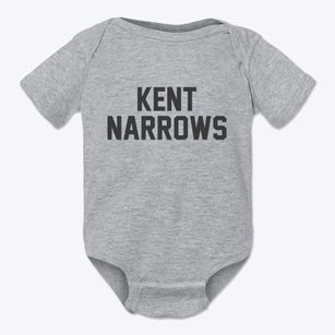 Kent Narrows Maryland Classic Block Baby Onesie