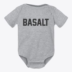 Basalt Idaho Classic Block Baby Onesie