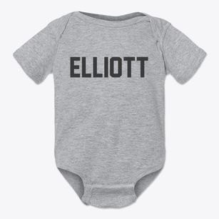 Elliott Iowa Classic Block Baby Onesie