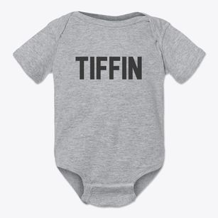 Tiffin Ohio Classic Block Baby Onesie