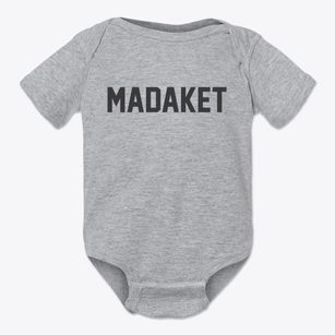 Madaket Massachusetts Classic Block Baby Onesie