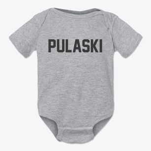 Pulaski Georgia Classic Block Baby Onesie