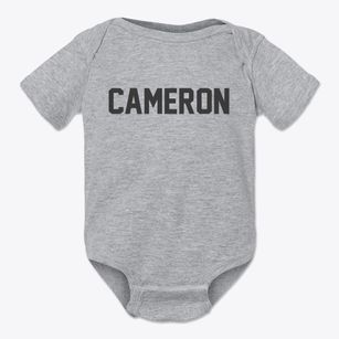 Cameron Louisiana Classic Block Baby Onesie