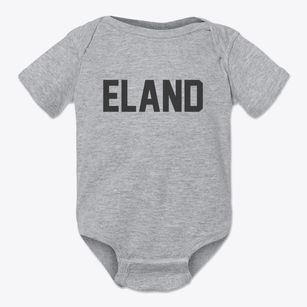 Eland Wisconsin Classic Block Baby Onesie