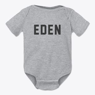 Eden South Dakota Classic Block Baby Onesie