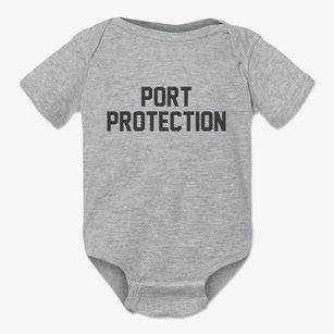 Port Protection Alaska Classic Block Baby Onesie