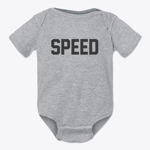 Speed Kansas Classic Block Baby Onesie