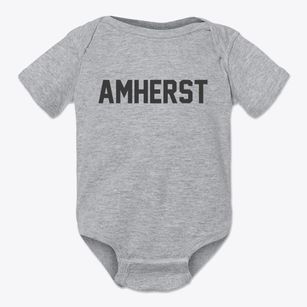Amherst Ohio Classic Block Baby Onesie