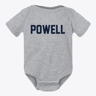 Powell Wyoming Classic Block Baby Onesie