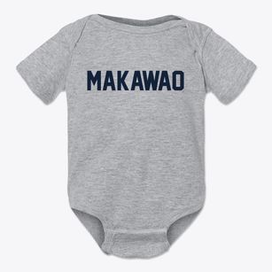 Makawao Hawaii Classic Block Baby Onesie