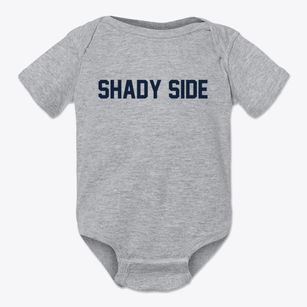 Shady Side Maryland Classic Block Baby Onesie