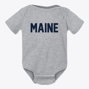 Maine New York Classic Block Baby Onesie