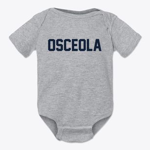 Osceola Iowa Classic Block Baby Onesie