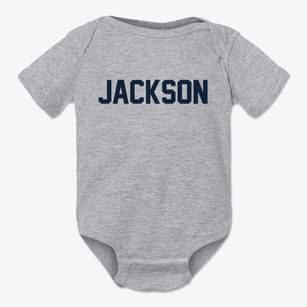 Jackson California Classic Block Baby Onesie