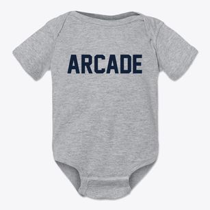 Arcade New York Classic Block Baby Onesie