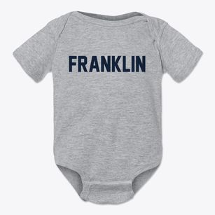Franklin New York Classic Block Baby Onesie