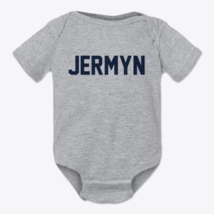 Jermyn Pennsylvania Classic Block Baby Onesie
