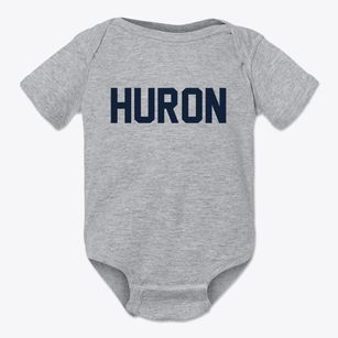 Huron New York Classic Block Baby Onesie
