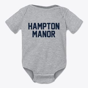 Hampton Manor New York Classic Block Baby Onesie